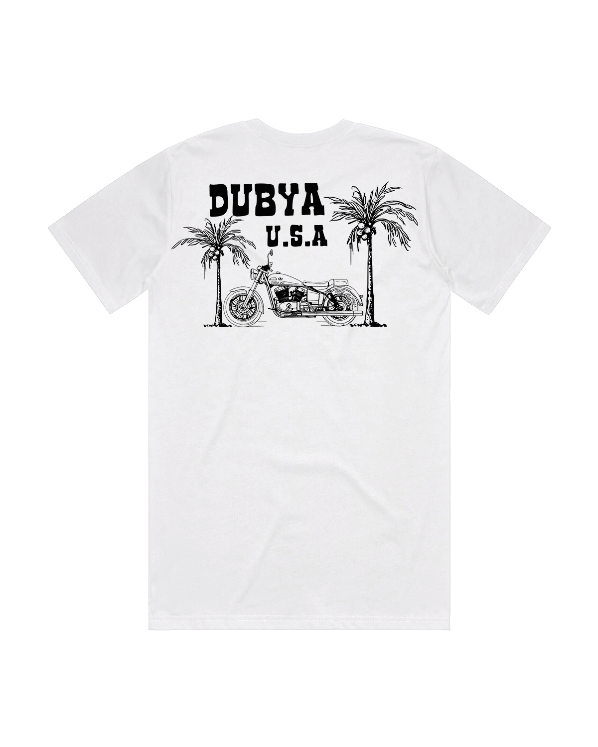 記念グッズ yby DUBYA 'PALM' TEE — DUBYA USA / ALL THINGS WHEEL